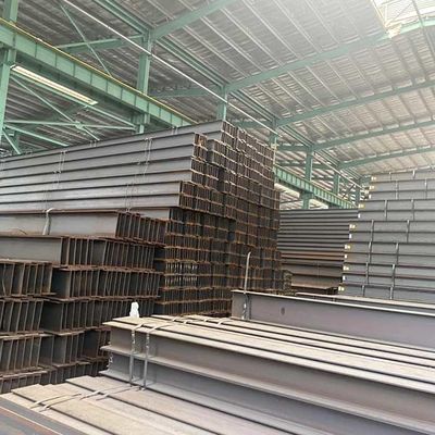Q235 Q345 SS400 H আকৃতির ইস্পাত বিম নির্মাণের জন্য প্রয়োগ করা হয়