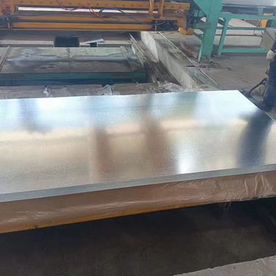 স্ট্যান্ডার্ড জিংক লেপা ইস্পাত ধাতু শীট 0.12-4.0mm বিভিন্ন অ্যাপ্লিকেশন জন্য