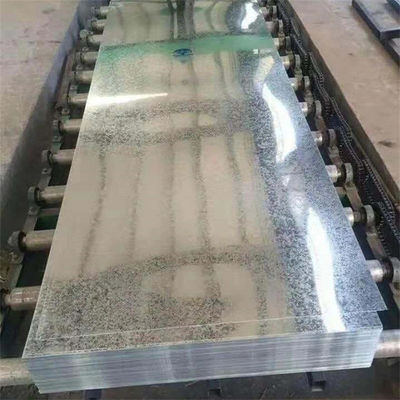 নির্মাণ শিল্পের জন্য SGCC DX53D গ্যালভানাইজড স্টিল ধাতু শীট