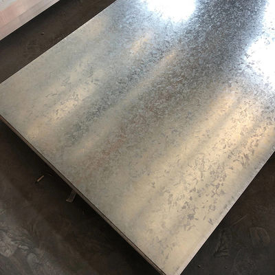 স্ট্যান্ডার্ড জিংক লেপা ইস্পাত ধাতু শীট 0.12-4.0mm বিভিন্ন অ্যাপ্লিকেশন জন্য