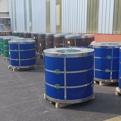 বিগ স্প্যাঙ্গেল Dx51d Z275 Z350 হট ডাম্প গ্যালভানাইজড কয়েল